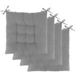 4-Pack: Chair Cushion Pads Pillow