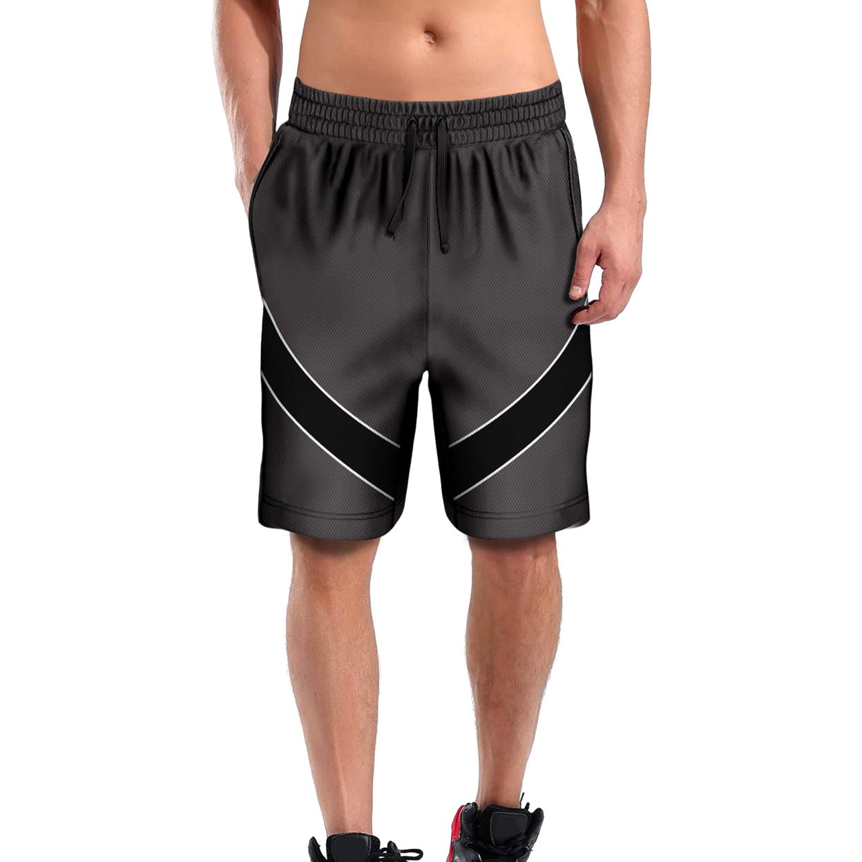4-Pack: Men's Active Moisture-Wicking Mesh Performance Shorts