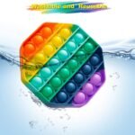 4-Pack: Rainbow Pop-It Bubble Popper - Image 7