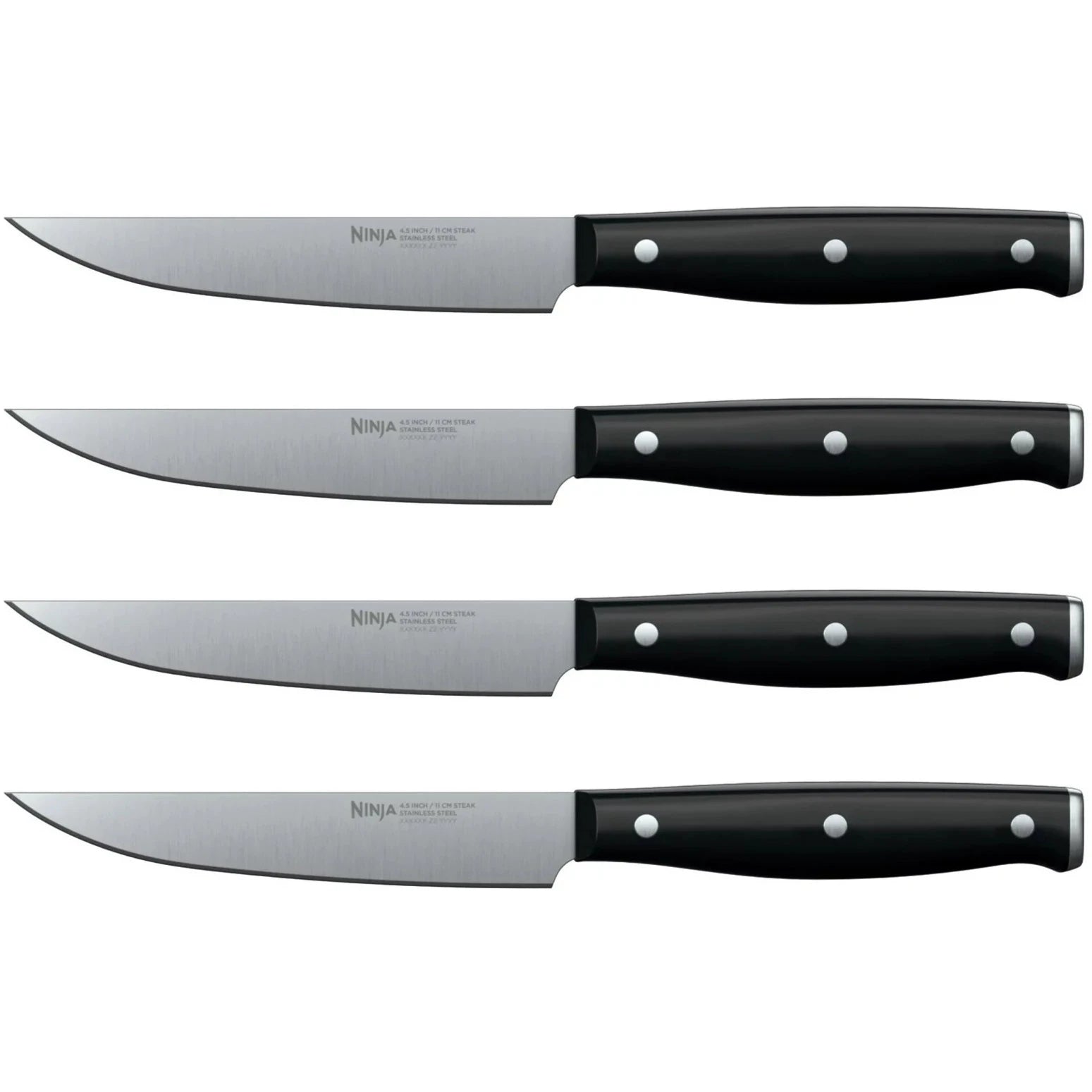 4-piece-set-ninja-foodi-never-dull-essential-steel-steak-knife-set-k12004-kitchen-tools-gadgets-dailysale-833480.webp 4-Piece Set: Ninja Foodi Never Dull Essential Steel Steak Knife Set, K12004 - Image 1