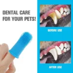5-Pieces: Super Soft Pet Finger Toothbrush Teeth Cleaning Silicone Tooth Brush - Image 10
