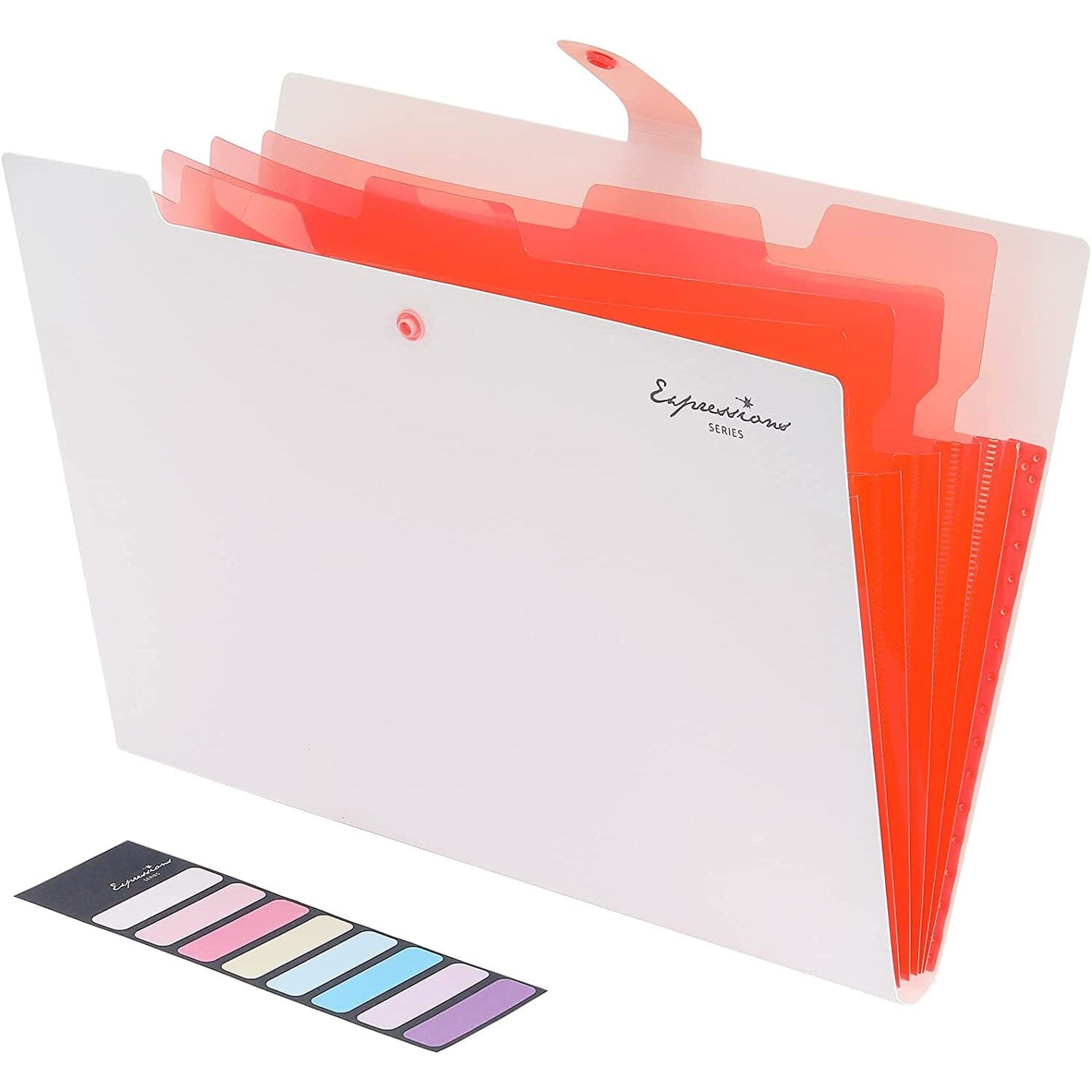 5 Pocket Folder with Labels, Letter Size Expanding File Folder Organizer - Image 8