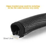 6-Pack: Cable Sleeve Wrap Cover - Image 3