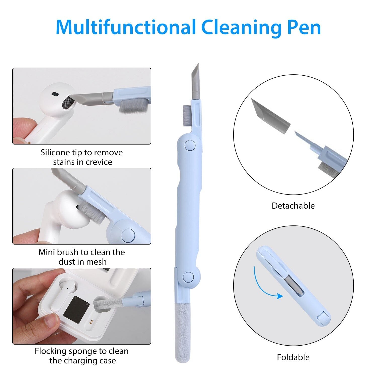 7-in-1 Laptop Keyboard Dust Cleaner Brush - Image 10