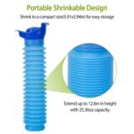 750ml Unisex Reusable Emergency Shrinkable Urinal - Image 8