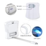 8-Color LED Sensor Motion-Activated Bathroom Toilet Light - Image 9