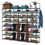 8-Tier Shoe Rack Metal Shoe Storage Shelf - Image 8