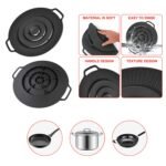 Boil Over Spill Stopper Safeguard Lid Cover For Pots And Pans - Image 3