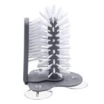 Water Bottle Cleaning Brush with Suction Base Glass Beer Cup, Long Leg Cup, Wine Glass Bar Kitchen Tools - Image 2