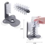 Water Bottle Cleaning Brush with Suction Base Glass Beer Cup, Long Leg Cup, Wine Glass Bar Kitchen Tools - Image 3