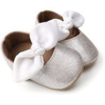 Antheron Baby Girls Mary Jane Flats with Bowknot - Image 5