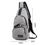 Anti-theft Sling Backpack With Charging Port - Image 7