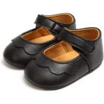 Baby Girls Mary Jane Flats Non-Slip Toddler First Walkers Princess Dress Shoes - Image 7
