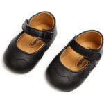 Baby Girls Mary Jane Flats Non-Slip Toddler First Walkers Princess Dress Shoes - Image 10