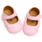 Baby Girls Mary Jane Flats Non-Slip Toddler First Walkers Princess Dress Shoes - Image 15