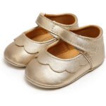 Baby Girls Mary Jane Flats Non-Slip Toddler First Walkers Princess Dress Shoes - Image 16