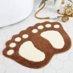 Bathroom Rugs Mats Water Absorbent Non-Slip Mat Used - Image 2