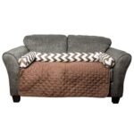 Chevron Reversible Quilted Pet Bed Chair Cover - Assorted Sizes - Image 22