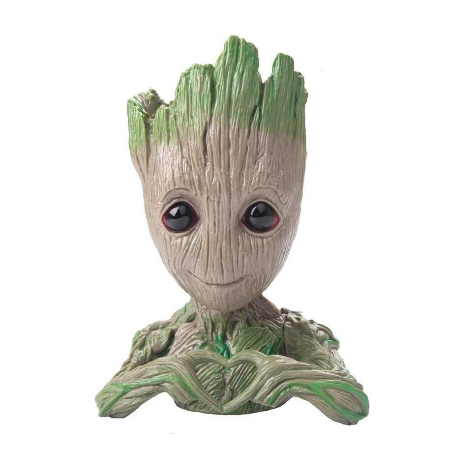 Boxod Treeman Baby Groot Succulent Flower Pot with Hole Pen Holder - Image 6