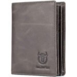 Bullcaptain Large Capacity Genuine Leather Bifold Wallet/Credit Card Holder - Image 3