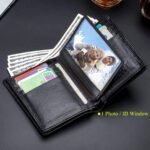 Bullcaptain Large Capacity Genuine Leather Bifold Wallet/Credit Card Holder - Image 7