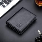Bullcaptain Large Capacity Genuine Leather Bifold Wallet/Credit Card Holder - Image 8