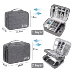 Cable Storage Bag Waterproof Digital Electronic Organizer - Image 15