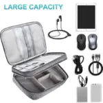 Cable Storage Bag Waterproof Digital Electronic Organizer - Image 14
