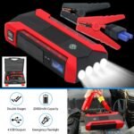 Car Jump Starter Booster with LCD Screen 4 Modes LED Flashlight - Image 11
