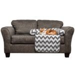 Chevron Reversible Quilted Pet Bed Chair Cover - Assorted Sizes - Image 5