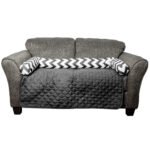 Chevron Reversible Quilted Pet Bed Chair Cover - Assorted Sizes - Image 18