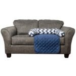 Chevron Reversible Quilted Pet Bed Chair Cover - Assorted Sizes - Image 26