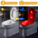 Colorful Toilet Bowl Motion Sensor Lights - Image 6