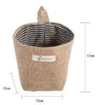 Cotton Linen Hanging Bag Home Gadget Storage Organizer - Image 8