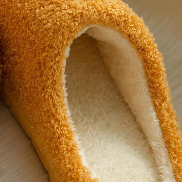 Cozy Anti-Skid Rubber Sole Home Slippers - Image 3