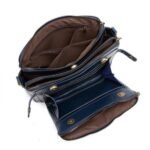 Crossbody Leather Shoulder Bag and Clutch - Image 9