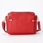 Crossbody Leather Shoulder Bag and Clutch - Image 4