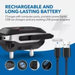 Dog Bark Collar Rechargeable with Intelligent Bark Control Vibration - Image 5