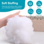 Egg Chair Hanging Basket Seat Cushion with Headrest - Image 12