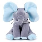 Electronic Talking Singing Blinking Eyes Elephant Plush Toy - Image 2