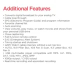 Ematic AT102 Digital TV HD Converter Box + Recorder with LED Display (Black) - Image 11