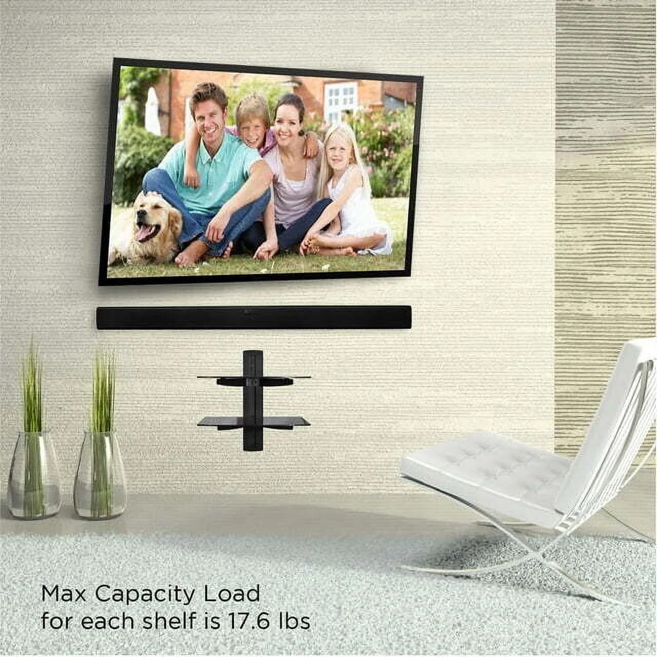 Ematic EMD212 Adjustable 2 Shelf for DVD Player, Cable Box, with HDMI Cable - Image 9