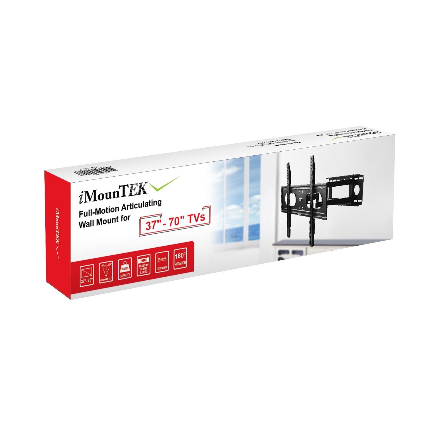 Full Motion Articulating Wall Mount for 37"-70" TV's - Image 8