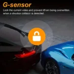 G Sensor HD Night Vision Loop Recording Wide Angle Car DVR - Image 9