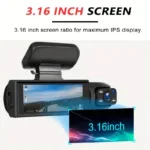 G Sensor HD Night Vision Loop Recording Wide Angle Car DVR - Image 4