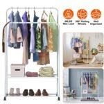 Garment Hanging Rack Clothing Organizer - Image 8
