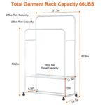 Garment Hanging Rack Clothing Organizer - Image 5