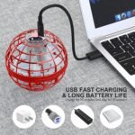 Flying Orb Ball Rechargeable Boomerang Spinner UFO Drone Toy - Image 6