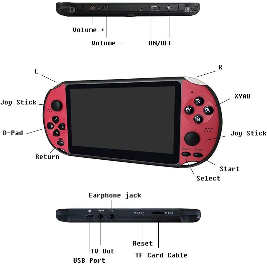 Handheld Game Console for Kids/Adults X12 Pro - Image 3