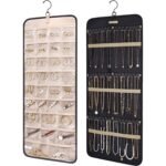 Hanging Jewelry Organizer Storage Roll - Image 3